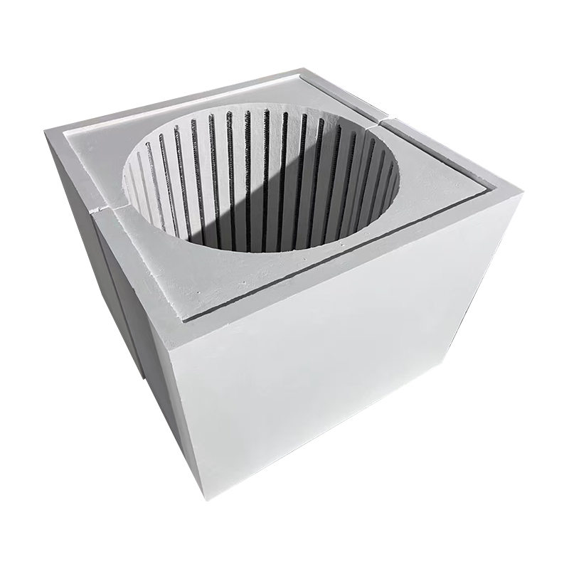 Keraaminen kuitulämmitysmoduulilohko sähkövastusuuniin