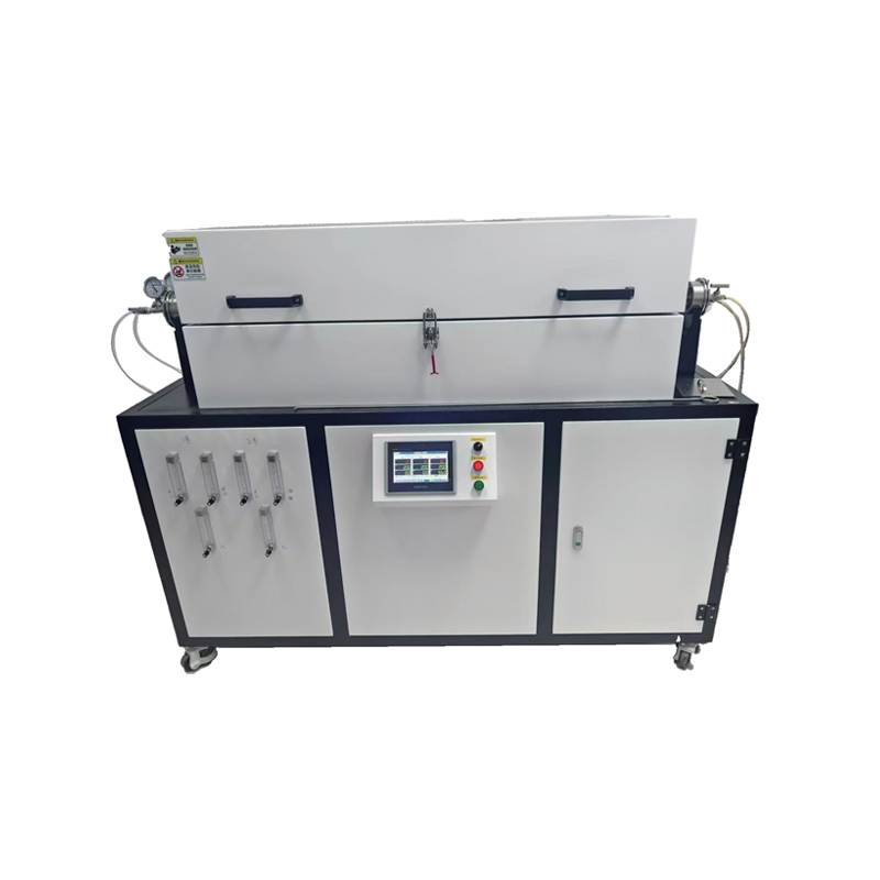 Kolmen lämpötilan erittäin puhdas kvartsiputkiuuni